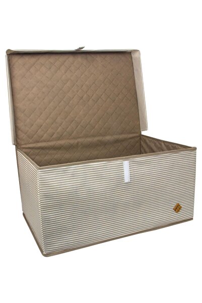 ALAS Multi-Purpose Organizer Box Mega Brown Multi-Purpose Storage Box with Li...