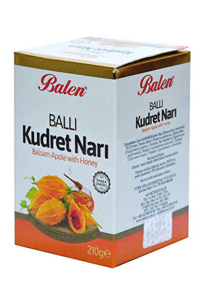 Balen Ballı Kudret Narı Macunu (YENİ FORMÜL) 210 gr