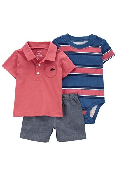 Carter's Carters Erkek Bebek 3'lü Şort Takım