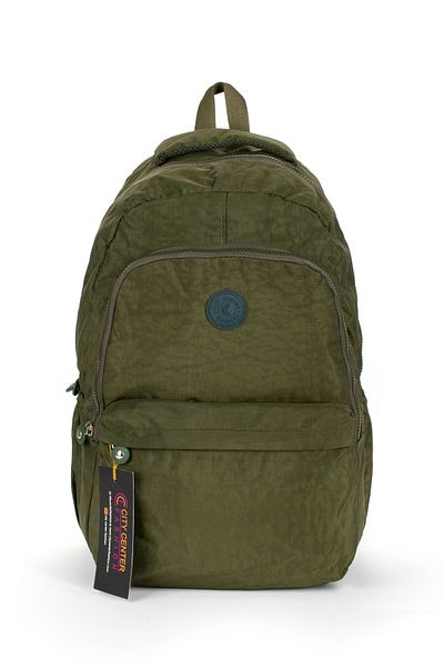 citycenterfashion Unisex School Backpack Crinkle Waterproof Fabric Large Size Junior High School College cty-lbn-202