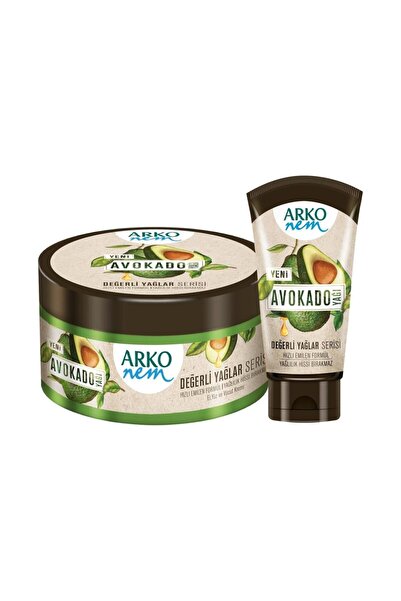 ARKO Nem Değerli Yağlar Avokado Yağlı Nemlendirici Krem 250 ml & 60 ml