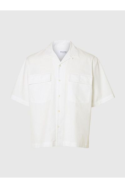 Selected Homme Kurzarmhemd Boxy Fit