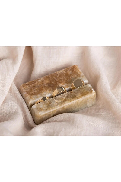 Safir Kuyumculuk Altın Beşgen Yüzük