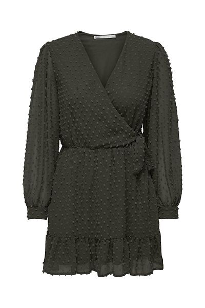 ONLY Wickelkleid ONLTIVA Kurzes Kleid