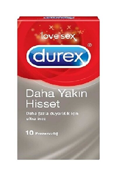 Durex Daha Yakın Hisst 10'lu