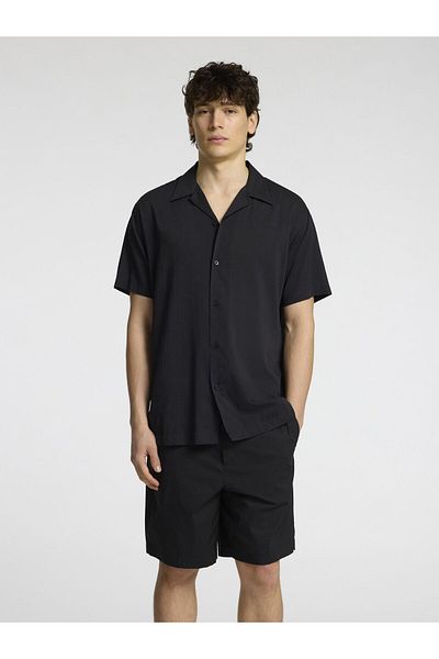 Selected Homme Hemd Cuban Collar