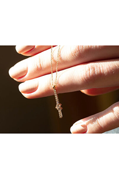 Safir Kuyumculuk Minimal Pırlanta Kolye