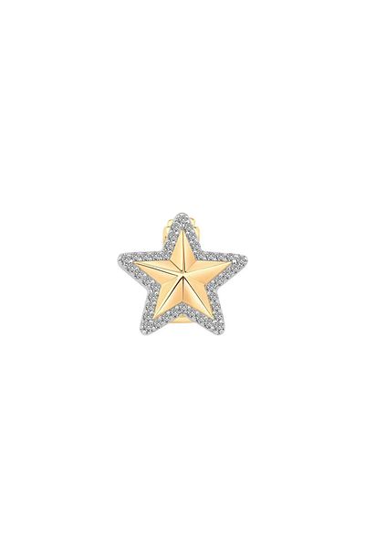 Ema Jewellery Golden Charm Stone Star 9mm Bracelet Compatible