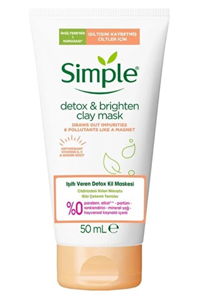 Simple Protect & Glow 2'Si 1 Arada Işıltılı & Temiz Işıltısını Kaybetmiş Ciltler İçin 150 ML