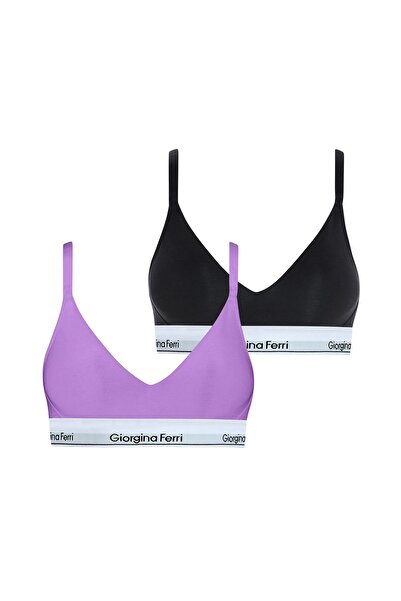 GIORGINA FERRI 2’li Kutu Kadın Elastik Bantlı Günlük Kullanıma Uygun Vatkalı ...