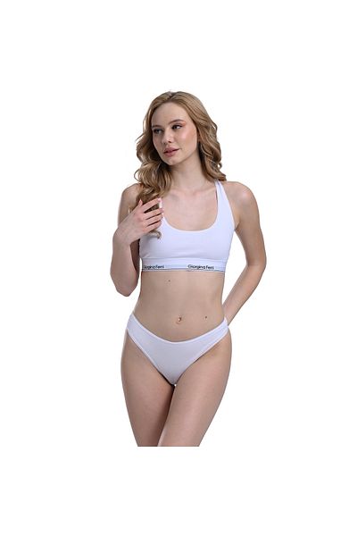 GIORGINA FERRI Lycra Box 6 Premium στρινγκ εσώρουχα κατάλληλα για καθημερινή χρήση Maya G-005 F