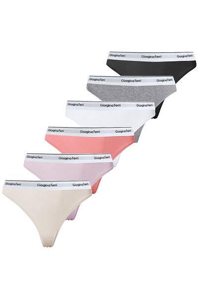 GIORGINA FERRI Gloria Premium Lycra Box 6 - Καθημερινή χρήση, Γραπτά εσώρουχα