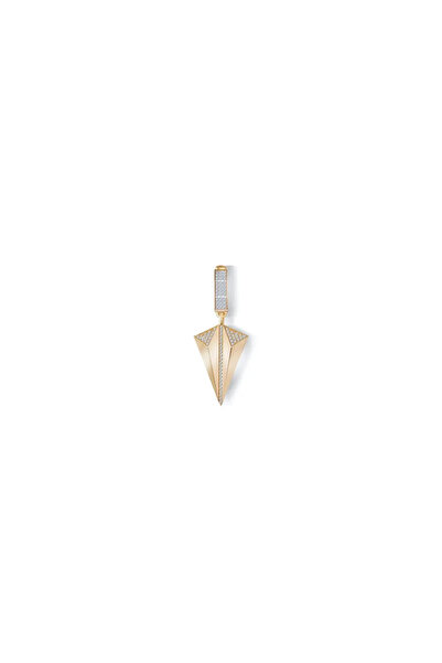 Ema Jewellery Altın Taşlı Üçgen Charm