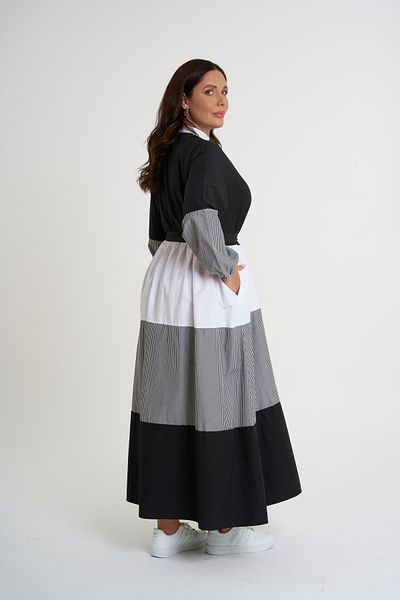 HANIQA Shirt Dress - Belt Detailed