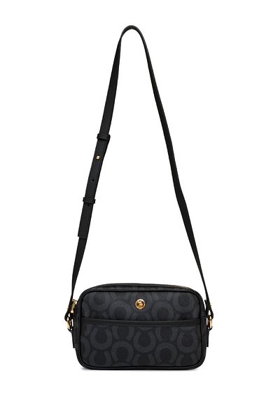 U.S. Polo Assn. Geantă neagră de umăr pentru femei - Us25169