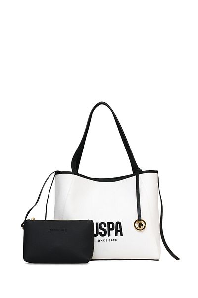 U.S. Polo Assn. Λευκή γυναικεία τσάντα ώμου Us25312