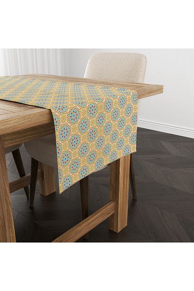 Filamente Ramadan Runner / Ramadan Pattern / Rezistent la pete - Tesatura Micropetek lavabila 140x40