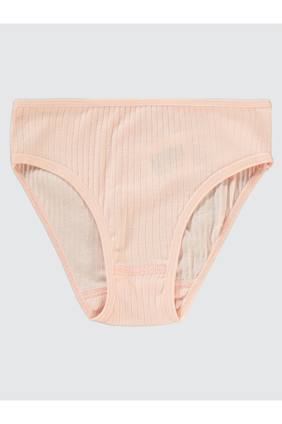 Civil Girls Girl's 2-Piece Panties Set 2-10 Years -Salmon Ecru-Salmon