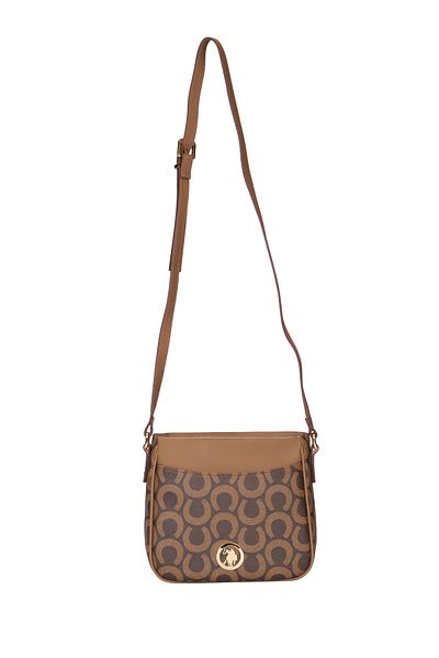 U.S. Polo Assn. Geantă maro pentru damă Us25146