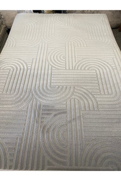 KARAR HALI Bohem ipekli gri salon halısı