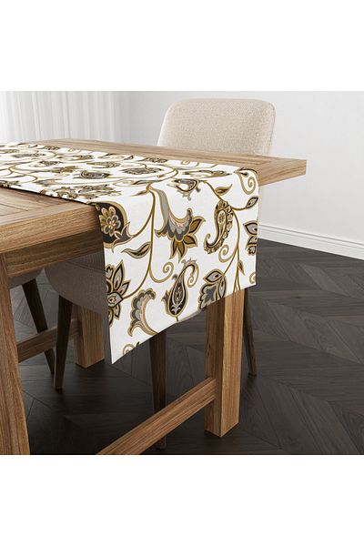 Filamente Ramadan Runner / Ramadan Pattern / Rezistent la pete - Tesatura Micropetek lavabila 140x40