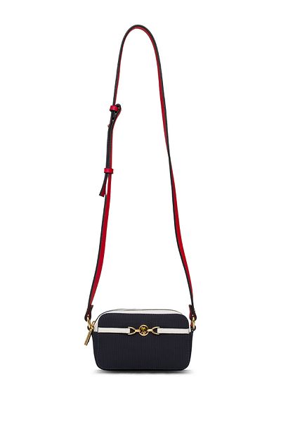 U.S. Polo Assn. Geantă de damă albastru-marin-roșu-alb Us25232