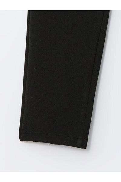LC Waikiki Lcw Vision Black Elastic Waist Slim Fit Boy's Pants