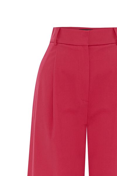 Exquise High Waist Regular Cotton Pants