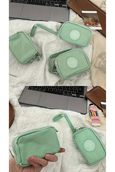 rinkadoll Su geçirmez kumaş minik bileklikli kaliteli bozuk para cüzdanı