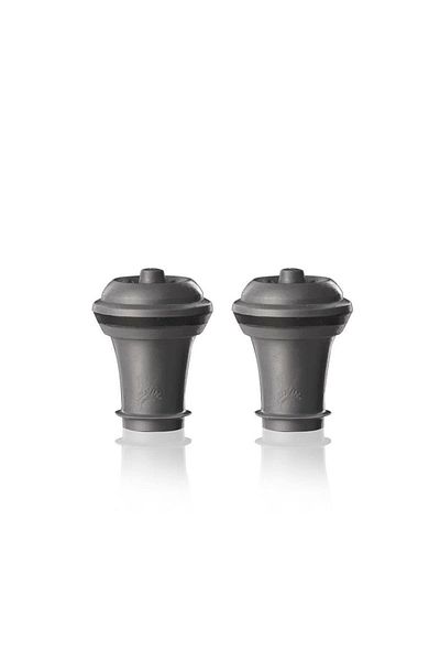 Vacu Vin Vacuum Wine Stopper Grey (2 Pieces)