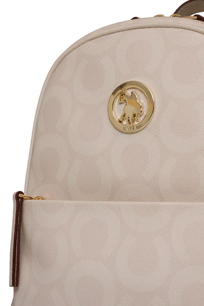 U.S. Polo Assn. Ecru Women's Backpack Us25173