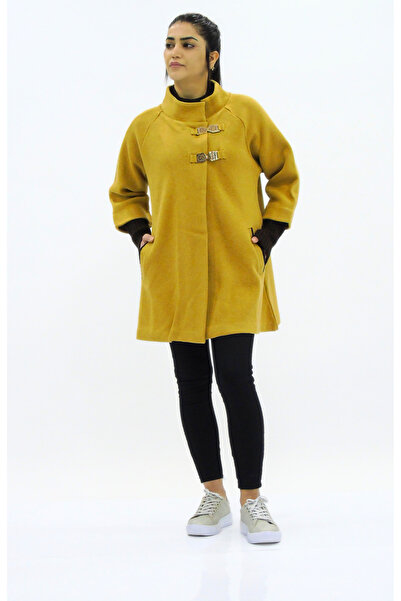 Sementa Дамско яке с аграфна яка и детайли по ръкавите