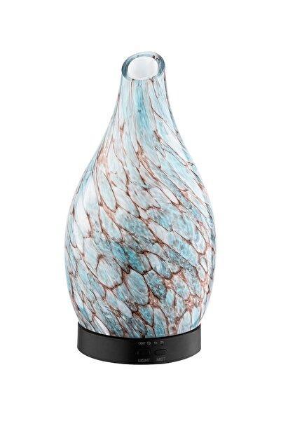 NETAVANTAJ Discover Marble Dekoratif Işıklı Cam Hava Nemlendirici Esansi