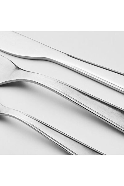 IKEA - Vimpelfisk, Cutlery Set for 6 Persons, Stainless Steel-Bamboo/Off White