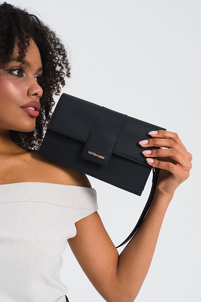 U.S. Polo Assn. Us25132 Model Negru Geantă De Umăr De Damă