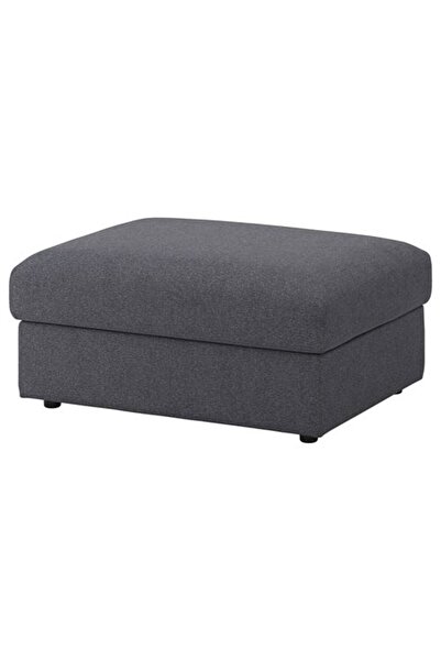 IKEA - VIMLE, saklama gözlü puf kılıfı, gunnared orta gri