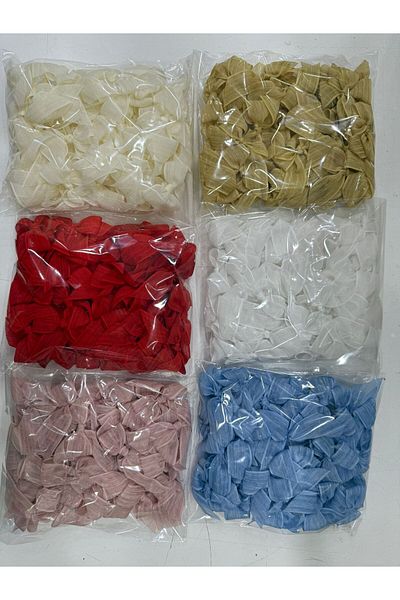 LAYLAEVENTS Linen Ribbon Ready Bow -20 Pieces
