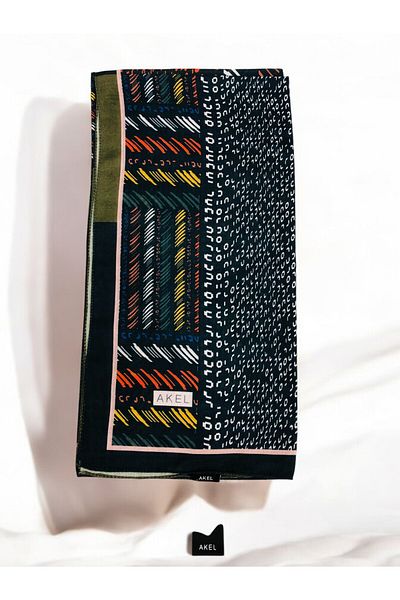 Akel Digital Soft Scarf 4 Pattern