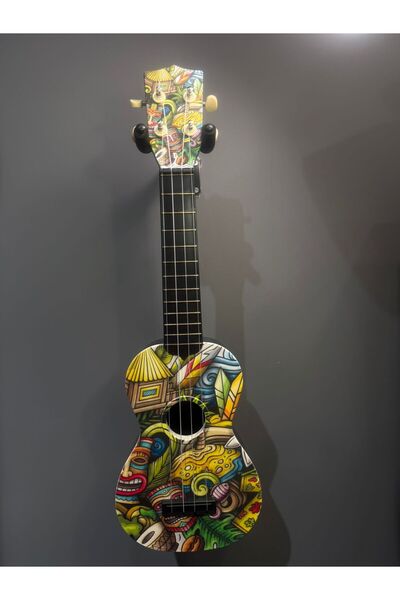 gonzales XU-21 SOPRANO UKULELE YÜZ-2 DESENLİ