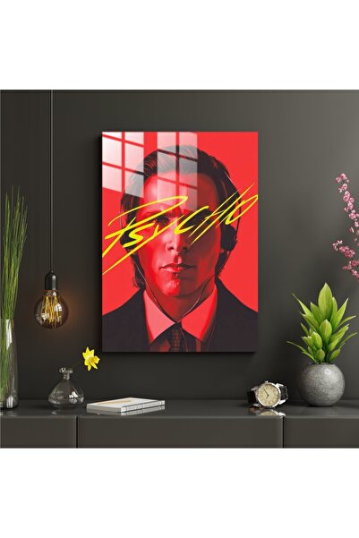 Özcan Reklam AMERİCAN PSYCHO PATRİCK BATEMAN METAL POSTERİ