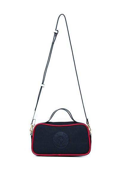 U.S. Polo Assn. Navy Blue-Red-White Women's Messenger Bag Us25270