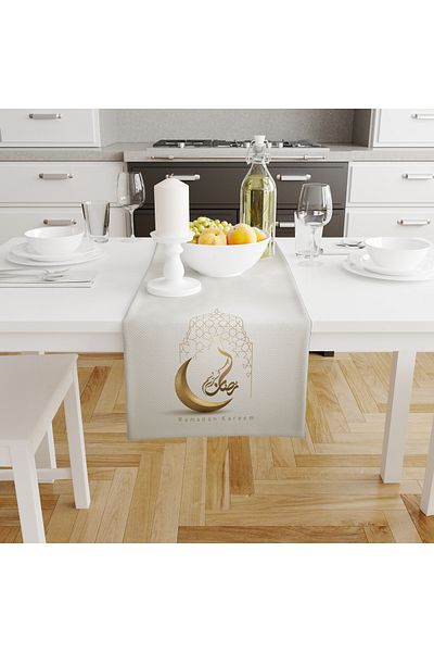 Filamente Ramadan Runner / Ramadan Pattern / Rezistent la pete - Tesatura Micropetek lavabila 140x40