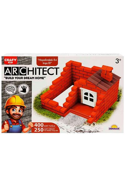 Sunman Crafy Architect Miniature House Building Set