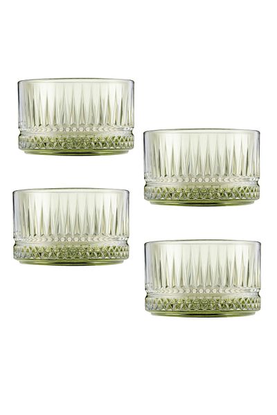 Paşabahçe Elysia in Color Organic Painted Bowl -235 Cc-4 Pieces