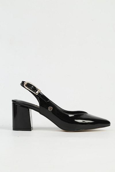 Pierre Cardin Μαύρα γυναικεία παπούτσια με τακούνι PC-54728