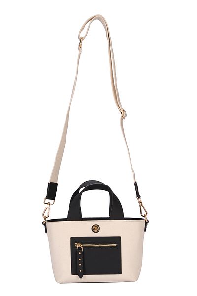 U.S. Polo Assn. Us25314 Model White Geantă Messenger pentru femei