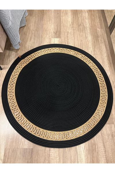 Türkmen Ev Tekstil Jute Wicker Door Mat - Bathroom and Kitchen Mat