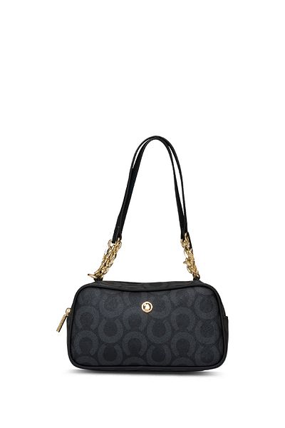 U.S. Polo Assn. Us25151 Geantă de umăr pentru femei model neagră