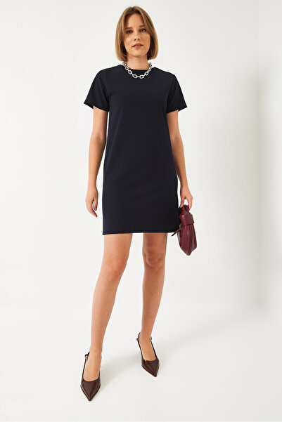 Bianco Lucci Rochie casual de damă cu decolteu rotund 70213 60271010