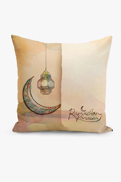 Filamente Husă de pernă cu model Ramadan, imprimată digitală pe două fețe - Ramadan
